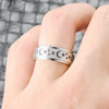 Stainless Steel Spinning Anxiety Ring