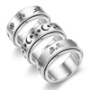 Stainless Steel Spinning Anxiety Ring