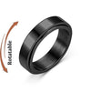 Stainless Steel Spinning Anxiety Ring