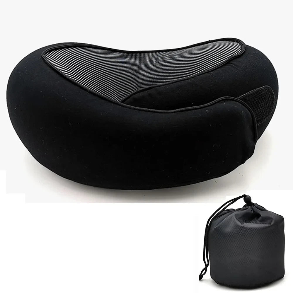U-Shaped Memory Foam Travel Pillow