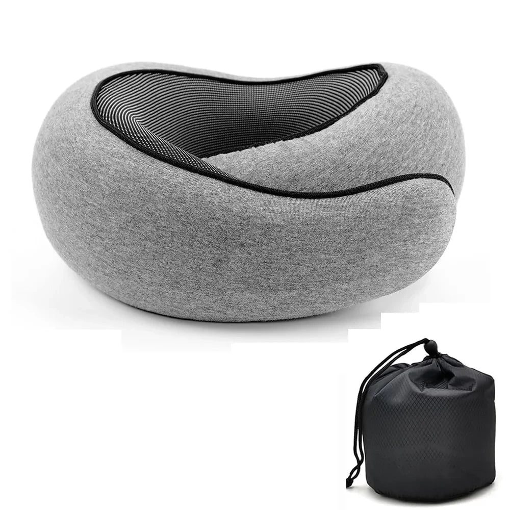 U-Shaped Memory Foam Travel Pillow