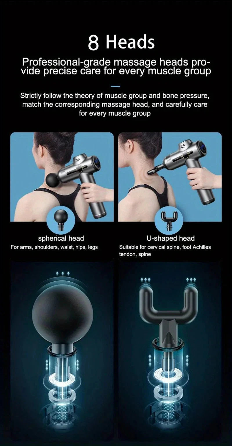 Portable Deep Tissue Massage Gun