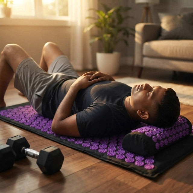Acupressure Mat And Pillow Set