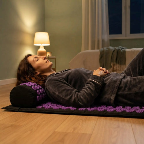 Acupressure Mat And Pillow Set