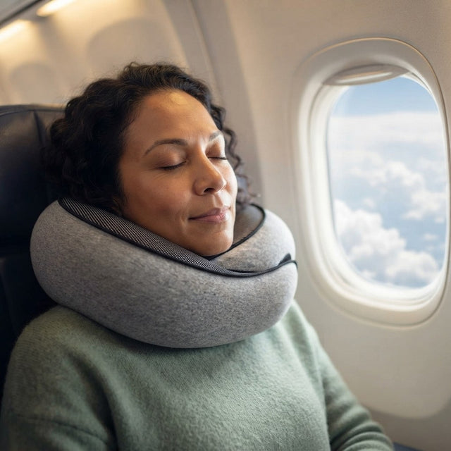 U-Shaped Memory Foam Travel Pillow
